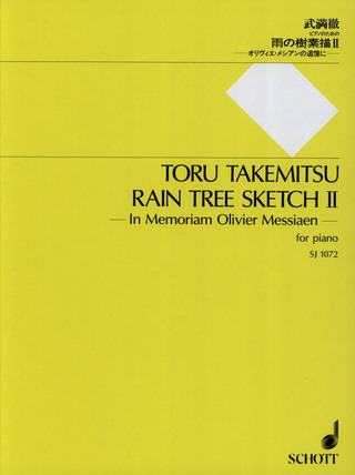 Tôru Takemitsu - Rain Tree Sketch II