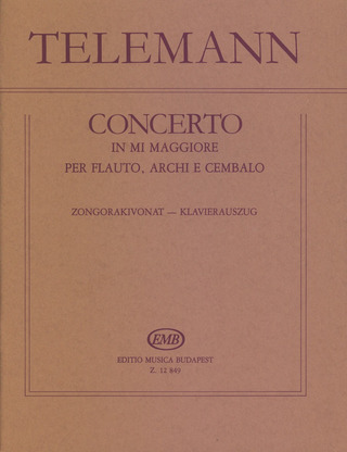 Georg Philipp Telemann - Concerto in mi maggiore