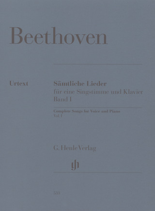 Ludwig van Beethoven - Edition intégrale des mélodies I