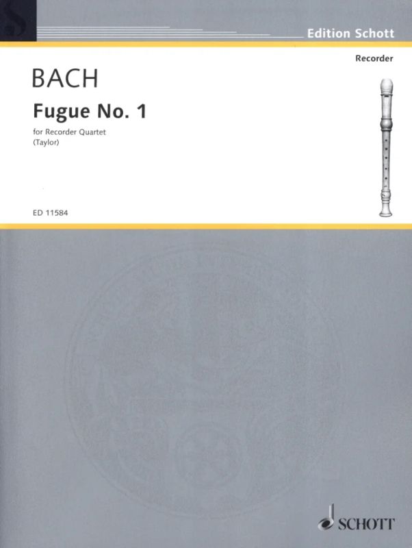 Johann Sebastian Bach - Fugue No. 1 in C C-Dur BWV 846