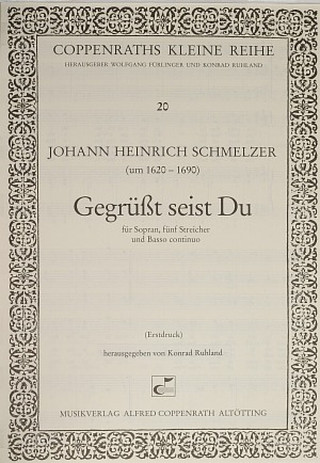 Johann Heinrich Schmelzer - Gegrüßet seist Du G-Dur