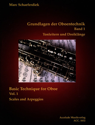 Marc Schaeferdiek: Basic Technique for Oboe 1