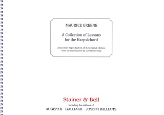 Maurice Greene: A Collection of Lessons for the Harpsichord