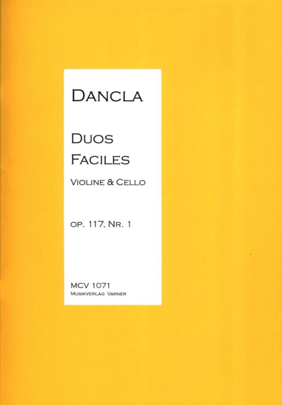 Charles Dancla - Duo Facile Op 117/1