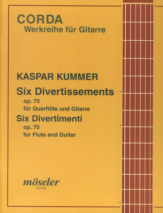 Caspar Kummer - Six Divertissements op. 70