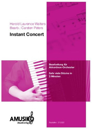 Harold L. Walters: Instant Concert