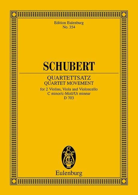 Franz Schubert - Streichquartettsatz c-Moll