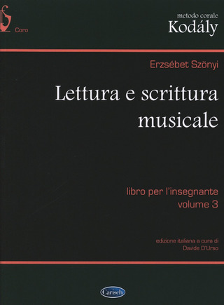 Zoltán Kodály et al.: Lettura e scrittura musicale 3