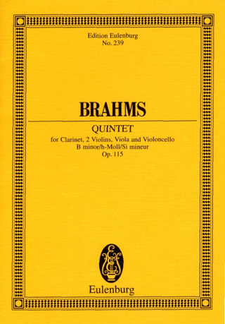 Johannes Brahms - Quintett  h-Moll op. 115