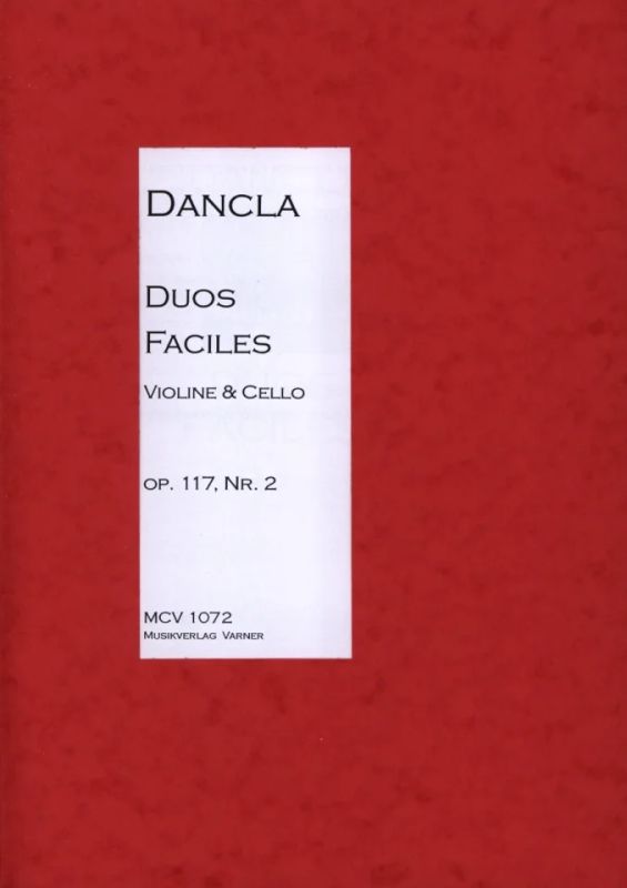 Charles Dancla: Duo Facile Op 117/2