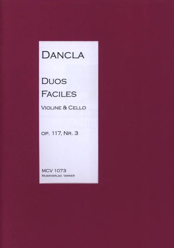 Charles Dancla: Duo Facile Op 117/3