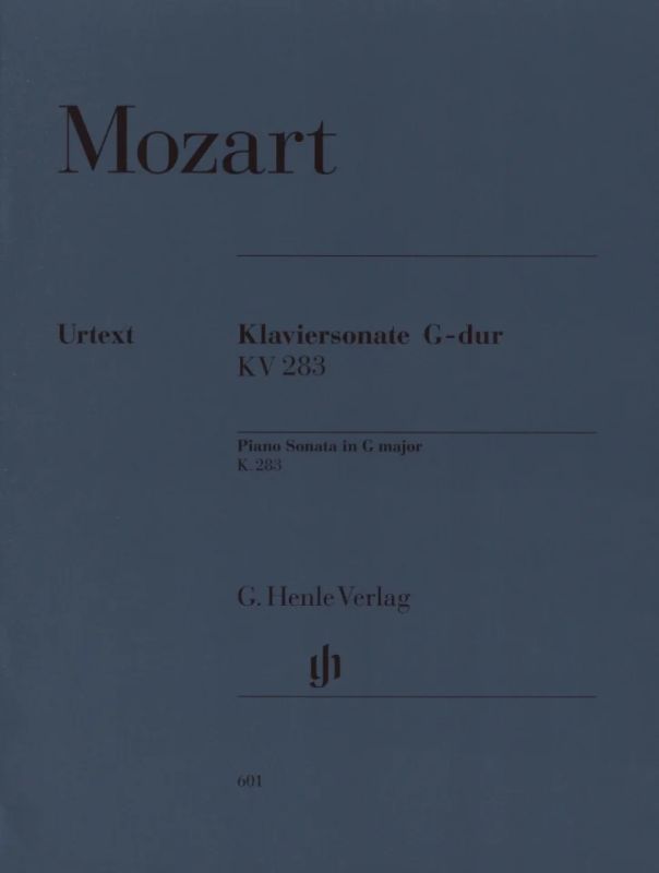 Wolfgang Amadeus Mozart - Piano Sonata G major K. 283 (189h)