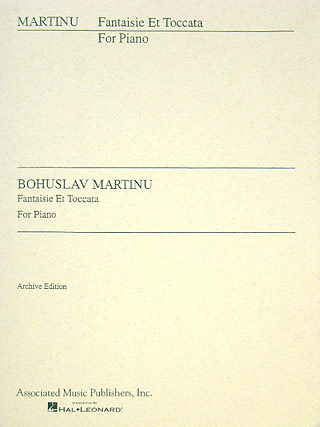 Bohuslav Martinů - Fantaisie Et Toccata For Piano