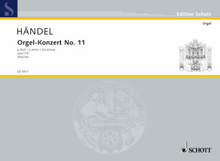 Orgel-Konzert Nr. 11 g-Moll
