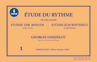 Georges Dandelot - Etude Du Rythme Vol.1