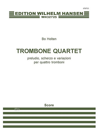 Bo Holten - Trombone Quartet