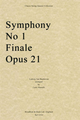 Ludwig van Beethoven - Symphony No. 1 Finale, Opus 21