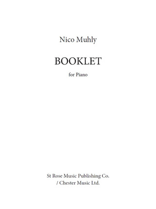 Nico Muhly - Booklet