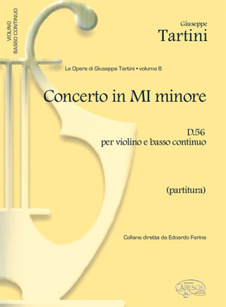 Giuseppe Tartini - Concerto in Mi minore D. 56
