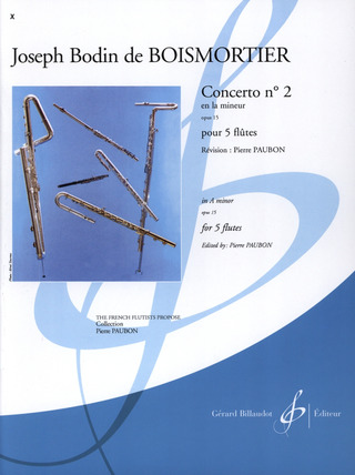 Joseph Bodin de Boismortier - Concerto N° 2 En La Mineur Opus 15