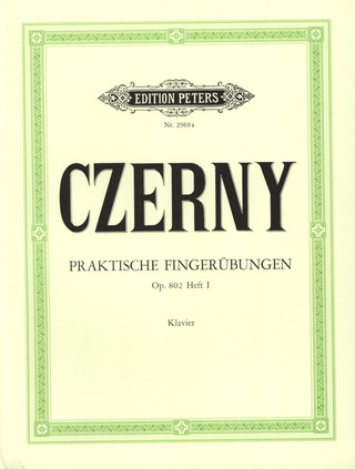 Carl Czerny - Praktische Fingerübungen op. 802 - Heft 1