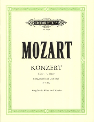 Wolfgang Amadeus Mozart - Konzert C-Dur KV 299 für Flöte, Harfe und Orchester