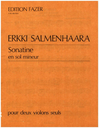 Erkki Salmenhaara - Sonatine