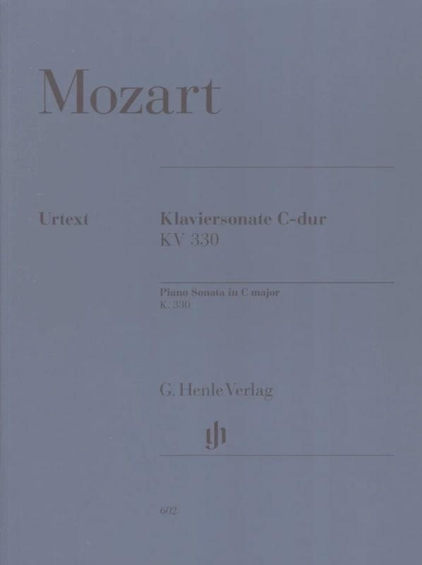 Wolfgang Amadeus Mozart - Sonate pour piano en Ut majeur K. 330 (300h)