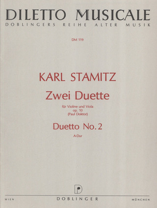Carl Stamitz - Duetto Nr. 2 A-Dur op. 10