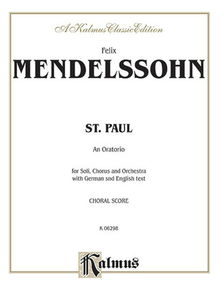 Felix Mendelssohn Bartholdy - St. Paul