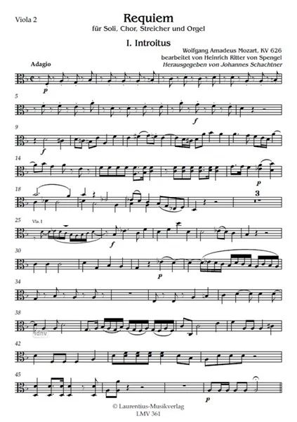 Wolfgang Amadeus Mozart - Requiem d-Moll KV 626