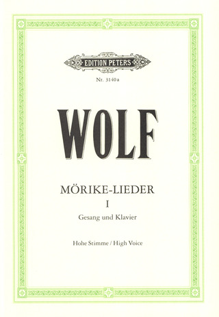 Hugo Wolf: Mörike–Lieder 1