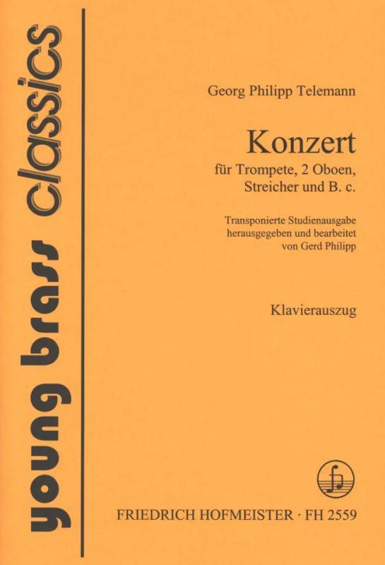 Georg Philipp Telemann - Konzert für Trompete, Streicher und B.c.