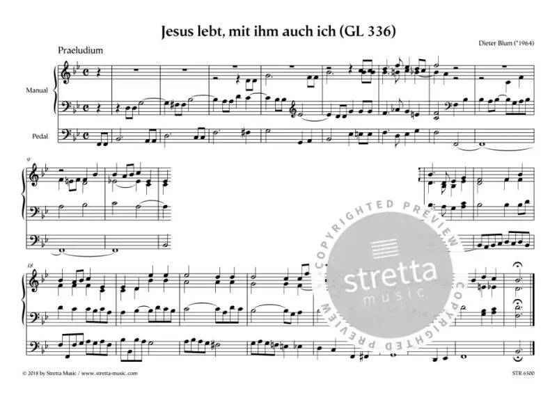 Dieter Blum - Jesus lebt, mit ihm ich auch (GL 336)