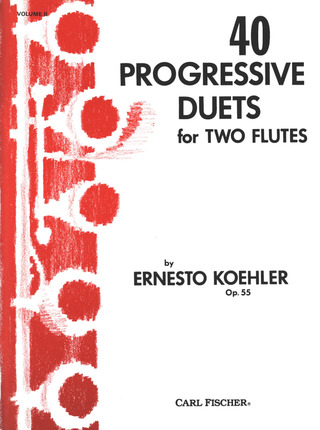 Ernesto Köhler: 40 Progressive Duets Op 55