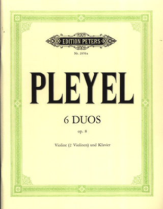 Ignaz Josef Pleyel - 6 Kleine Duos op. 8