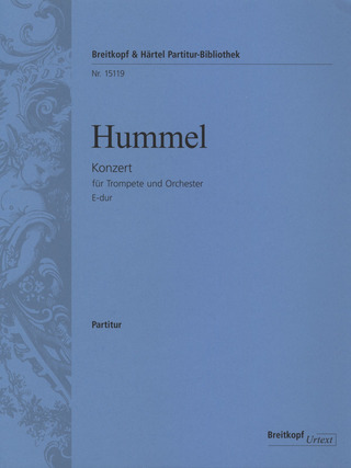 Johann Nepomuk Hummel - Konzert für Trompete und Orchester E-Dur