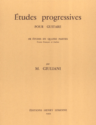 Mauro Giuliani - Etudes progressives (158)