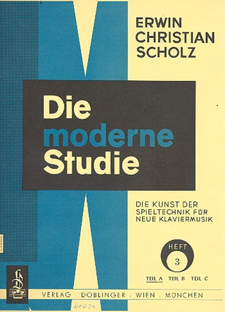 Erwin Christian Scholz: Die moderne Studie 3A