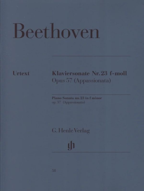 Ludwig van Beethoven - Piano Sonata no. 23 f minor op. 57
