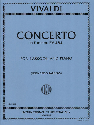 Antonio Vivaldi - Concerto in E Minor RV 484