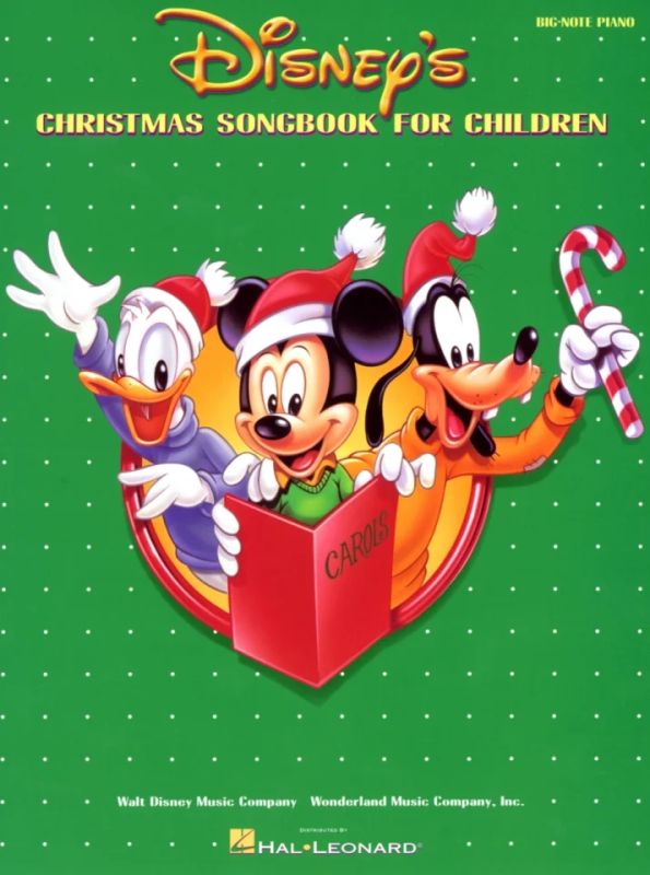 Disney's Christmas Songbook For Children (Big-Note Piano)