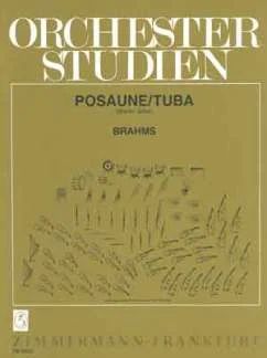 Johannes Brahms - Orchesterstudien Posaune/Tuba