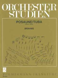 Johannes Brahms: Orchesterstudien Posaune/Tuba