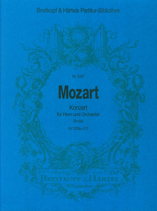 Wolfgang Amadeus Mozart - Konzert Es-Dur KV 370b/371
