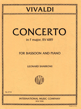 Antonio Vivaldi - Concerto in F major, RV 489
