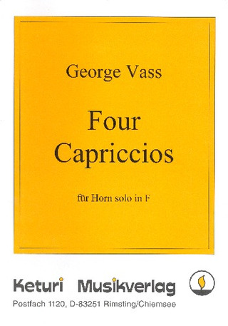 Vass George: 4 Capriccios