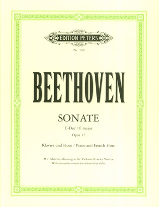 Ludwig van Beethoven - Sonate F-Dur op. 17