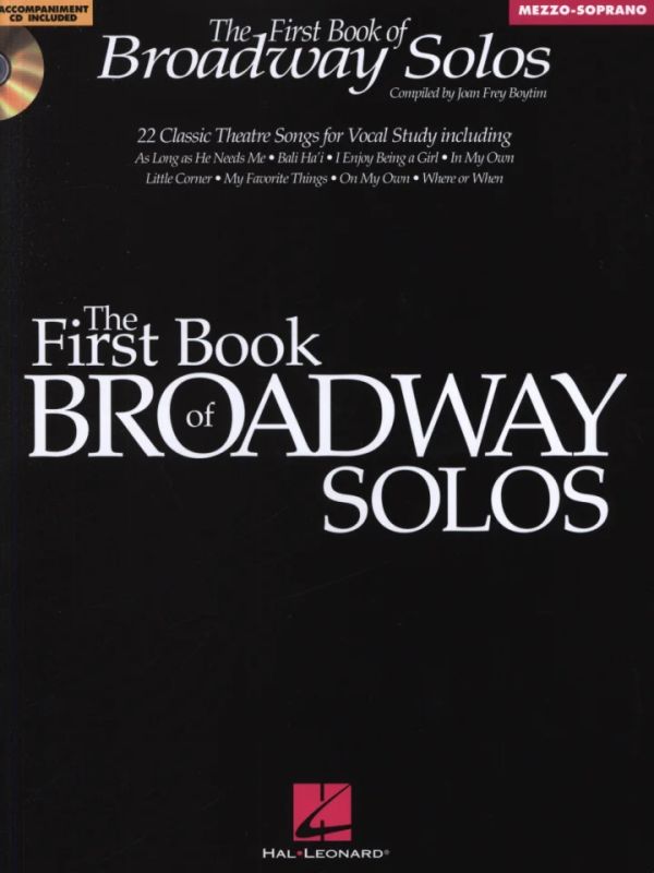 First Book Of Broadway Solos