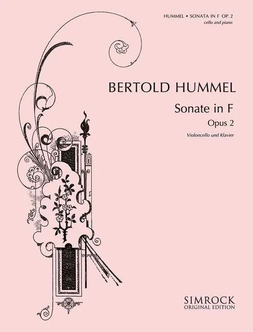 Bertold Hummel - Sonate in F